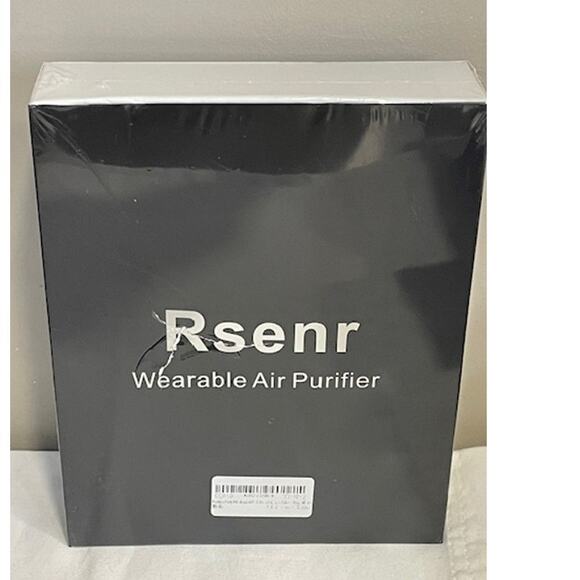 Rsenr Electric Air Purifier Mask, Silver Wearable R12 Pro Sealed - Picture 1 of 5